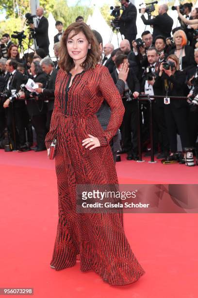 Carolina Vera-Squella attends the screening of "Everybody Knows " and the opening gala during the 71st annual Cannes Film Festival at Palais des...
