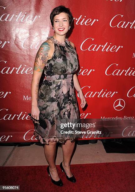 Diablo Cody attends the 21st Annual Palm Springs International Film Festival at Palm Springs Convention Center on January 5, 2010 in Palm Springs,...