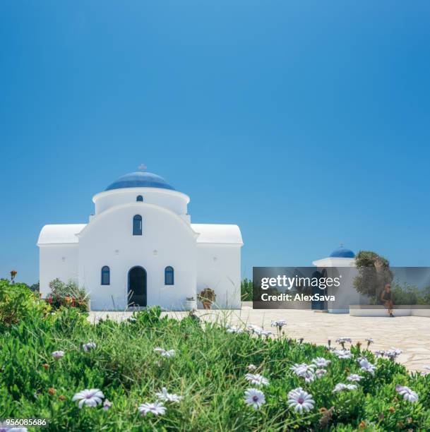 agios nikolas in protaras - cyprus stockfoto's en -beelden