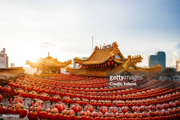 thean hou temple kuala lumpur - thean hou stock pictures, royalty-free photos & images