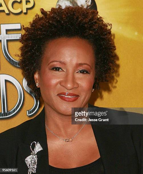 Actress Wanda Sykes attends the 41st Annual NAACP Image Awards Nomination Announcements at the SLS Hotel at Beverly Hills on January 6, 2010 in Los...
