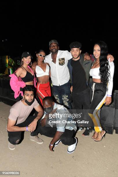 Liane V, JaNina, DeStorm Power, and guests, Adam Waheed and Wes "Wuz Good" Armstrong attend Spotify Hosts Sr3mmPocalypse Party with Performances by...