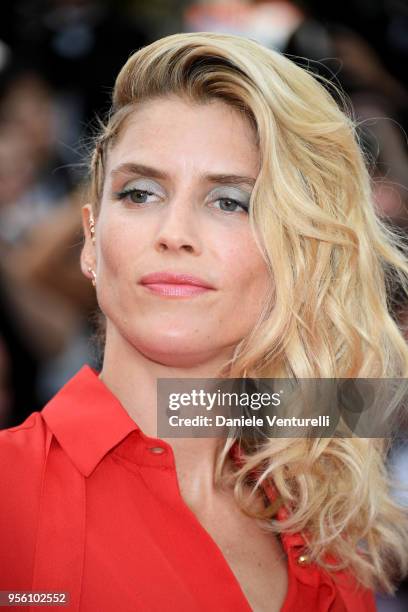 Alice Taglioni attends the screening of "Everybody Knows " and the opening gala during the 71st annual Cannes Film Festival at Palais des Festivals...