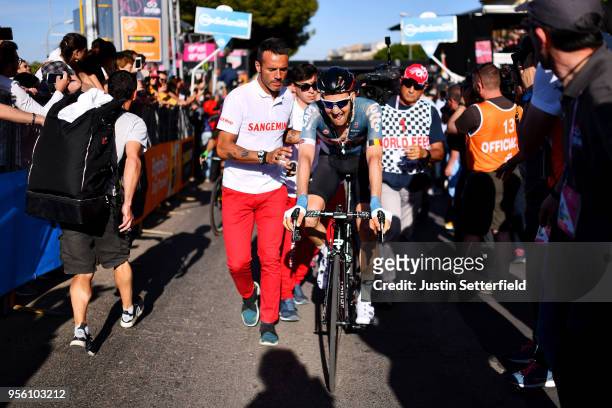 Arrival / Tim Wellens of Belgium and Team Lotto Soudal / during the 101th Tour of Italy 2018, Stage 4 a 198km stage from Catania to Caltagirone 572m...