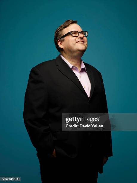 LinkedIn co-founder and Greylock partner, Reid Hoffman is photographed for Entrepreneur Magazine on March 18, 2017 in New York City. PUBLISHED IMAGE.