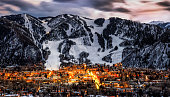 Aspen Colorado skyline