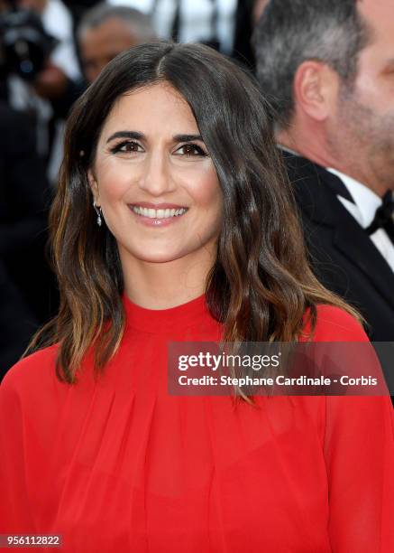 Geraldine Nakache attends the screening of "Everybody Knows " and the opening gala during the 71st annual Cannes Film Festival at Palais des...