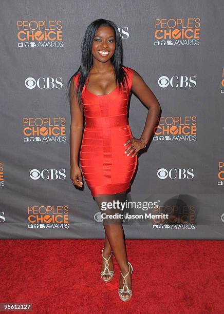 Actress Camille Winbush arrives at the People's Choice Awards 2010 held at Nokia Theatre L.A. Live on January 6, 2010 in Los Angeles, California.