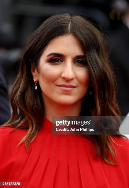 Geraldine Nakache attends the screening of "Everybody Knows " and the opening gala during the 71st annual Cannes Film Festival at Palais des...