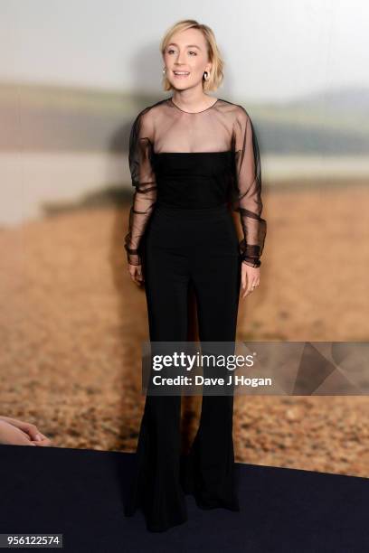 Saoirse Ronan attends a special screening of 'On Chesil Beach' at The Curzon Mayfair on May 8, 2018 in London, England.
