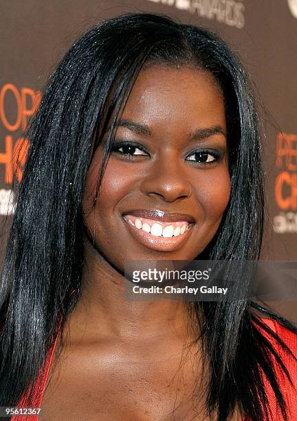 Actress Camille Winbush arrives at the People's Choice Awards 2010 held at Nokia Theatre L.A. Live on January 6, 2010 in Los Angeles, California.