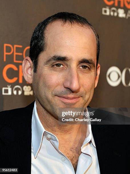 Actor Peter Jacobson arrives at the People's Choice Awards 2010 held at Nokia Theatre L.A. Live on January 6, 2010 in Los Angeles, California.