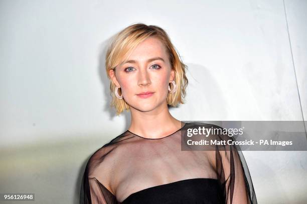 Saoirse Ronan attending a special screening of On Chesil Beach at the Curzon Mayfair, London.