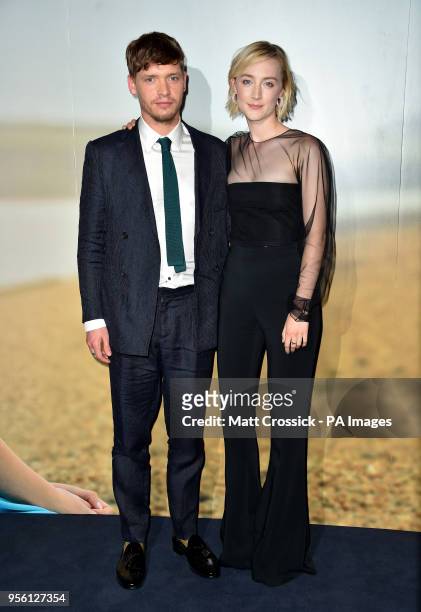 Billy Howle and Saoirse Ronan attending a special screening of On Chesil Beach at the Curzon Mayfair, London.