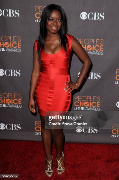 Actress Camille Winbush arrives at the People's Choice Awards 2010 held at Nokia Theatre L.A. Live on January 6, 2010 in Los Angeles, California.