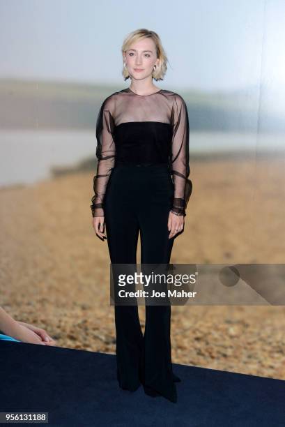 Saoirse Ronan attneds a special screening of 'On Chesil Beach' at The Curzon Mayfair on May 8, 2018 in London, England.