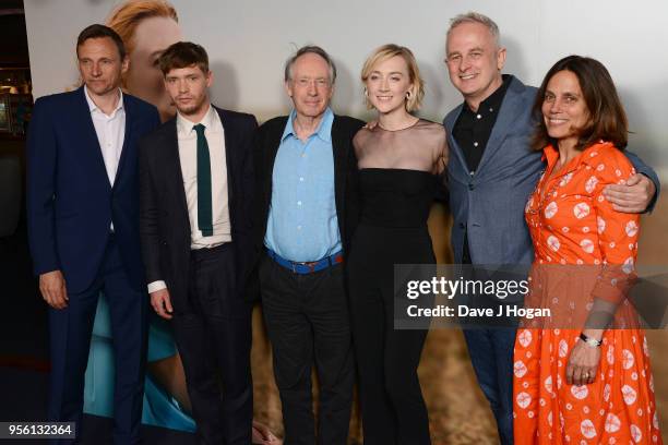 Of Lionsgate UK and Europe, Zygi Kamasa, Billy Howle, writer Ian McEwan, Saoirse Ronan, director Dominic Cooke and producer Elizabeth Karlsen attend...