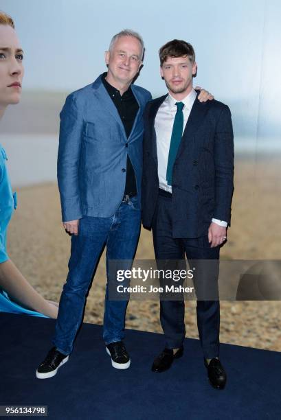 Dominic Cooke and Billy Howle attend a special screening of 'On Chesil Beach' at The Curzon Mayfair on May 8, 2018 in London, England.