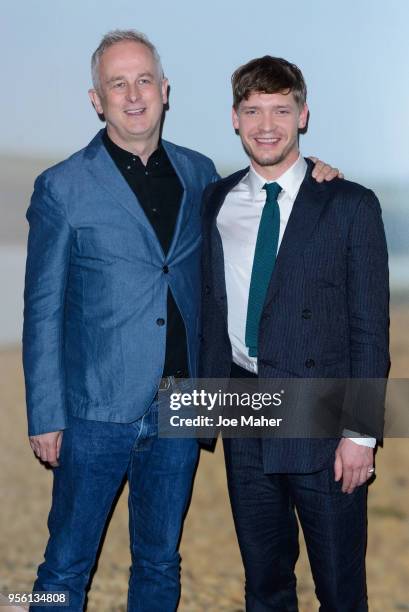 Dominic Cooke and Billy Howle attend a special screening of 'On Chesil Beach' at The Curzon Mayfair on May 8, 2018 in London, England.