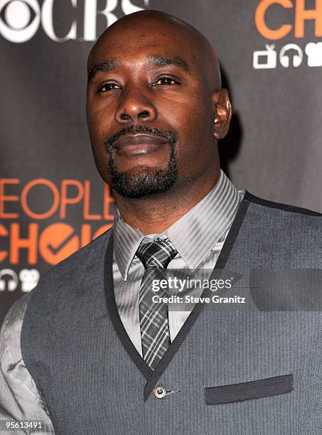 Actor Morris Chestnut arrives at the People's Choice Awards 2010 held at Nokia Theatre L.A. Live on January 6, 2010 in Los Angeles, California.