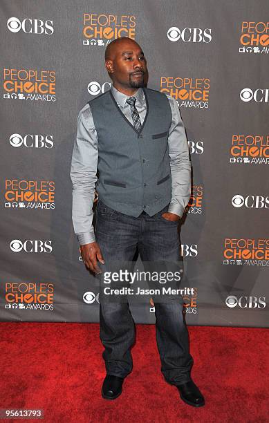 Actor Morris Chestnut arrives at the People's Choice Awards 2010 held at Nokia Theatre L.A. Live on January 6, 2010 in Los Angeles, California.