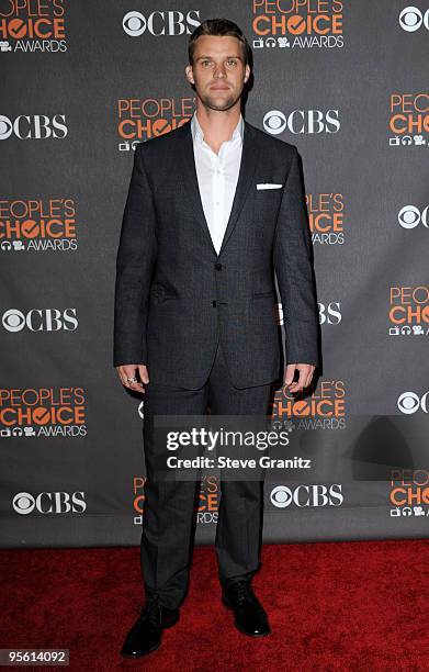 Actor Jesse Spencer arrives at the People's Choice Awards 2010 held at Nokia Theatre L.A. Live on January 6, 2010 in Los Angeles, California.