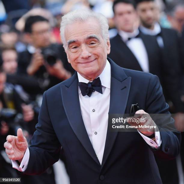 Director Martin Scorsese attends the screening of "Everybody Knows " and the opening gala during the 71st annual Cannes Film Festival at Palais des...
