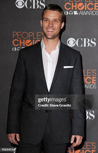 Actor Jesse Spencer arrives at the People's Choice Awards 2010 held at Nokia Theatre L.A. Live on January 6, 2010 in Los Angeles, California.