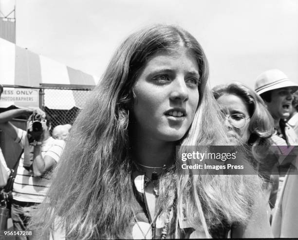 Caroline Kennedy is pictured on August 23, 1975 in New York City.