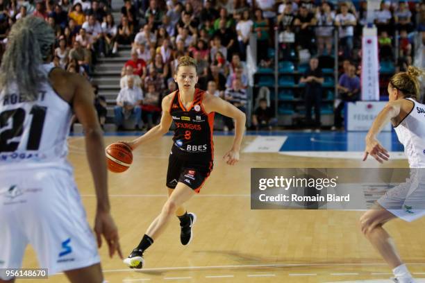 Johannes Marine of Bourges during the Women's League, Semi Final Second Leg match between Lyon Asvel Feminin and Tango Bourges on May 8, 2018 in...