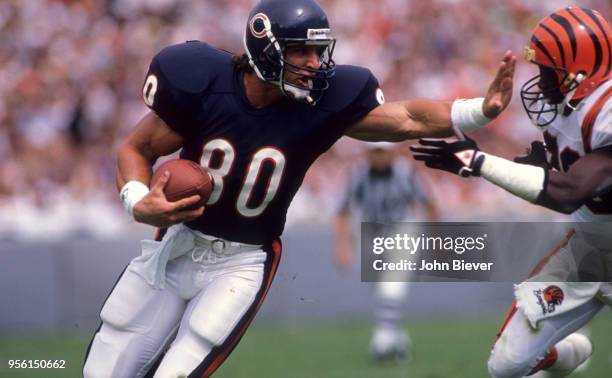 Chicago Bears James Thornton in action vs Cincinnati Bengals at Soldier Field Chicago, IL 9/10/1989 CREDIT: John Biever