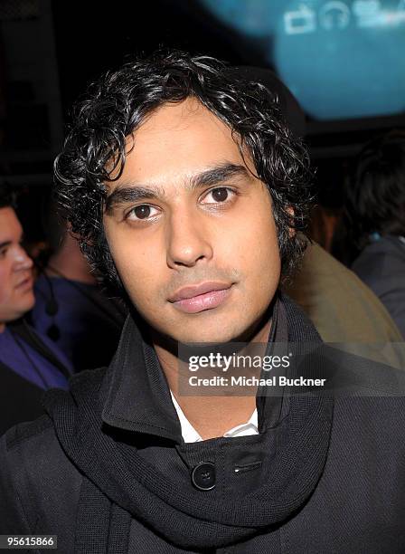Actor Kunal Nayyar arrives at the People's Choice Awards 2010 held at Nokia Theatre L.A. Live on January 6, 2010 in Los Angeles, California.