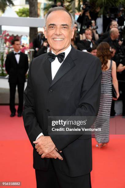 Venice Film Festival director, Alberto Barbera attends the screening of "Everybody Knows " and the opening gala during the 71st annual Cannes Film...