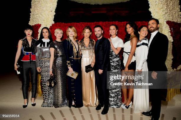 Doona Bae, Jennifer Connelly, Michelle Williams, Emma Stone, Riley Keough, Nicolas Ghesquiere, Alicia Vikander, Laura Harrier, Ruth Negga and Justin...