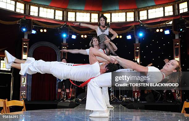 High Risk Acrobats 351 Mcguffin Stock Photos, High-Res Pictures, and Images - Getty Images