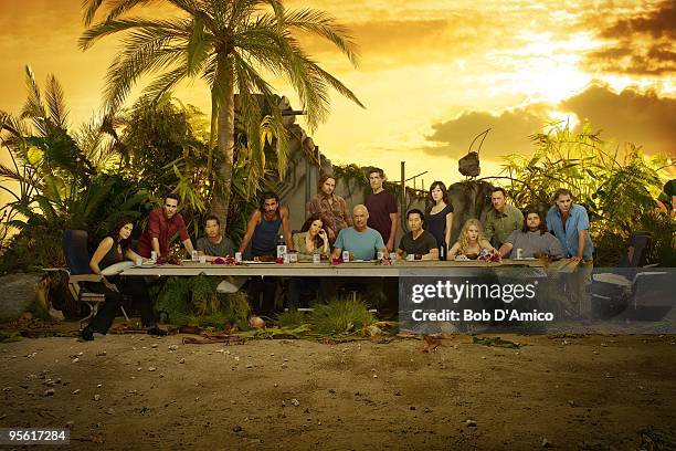 Lost" stars Zuleikha Robinson as Ilana, Nestor Carbonell as Richard Alpert, Ken Leung as Miles, Naveen Andrews as Sayid, Evangeline Lilly as Kate,...