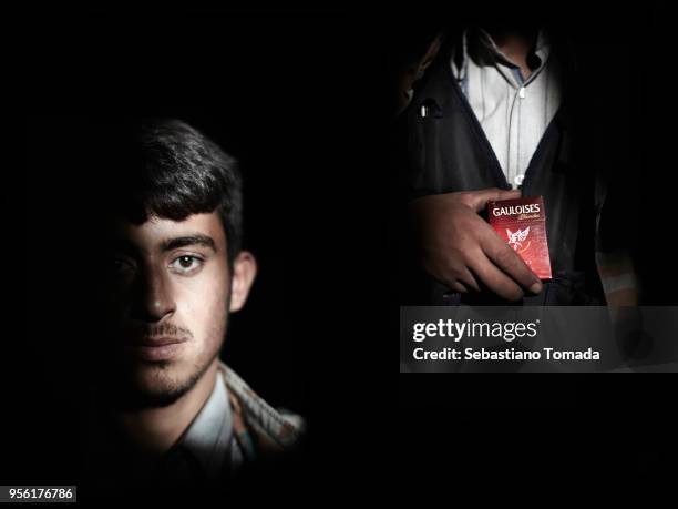 Isham, 19 year old FSA fighter says: "Cigarettes, yes cigarettes are what I carry with me all the time...". As the fight between the soldiers loyal...