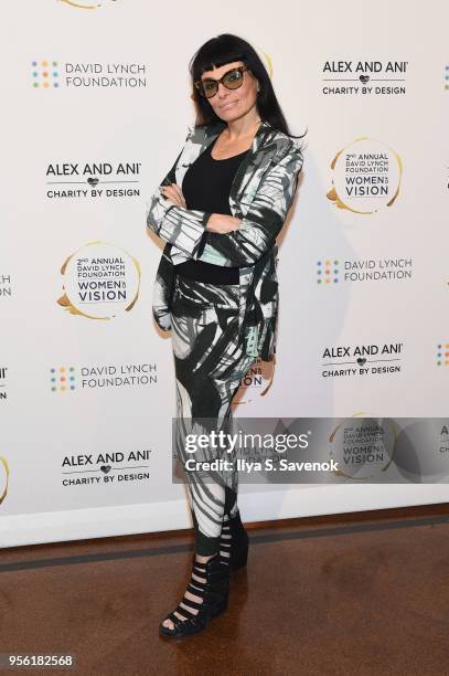 Norma Kamali attends the David Lynch Foundation Women Of Vision Luncheon on May 8, 2018 in New York City.