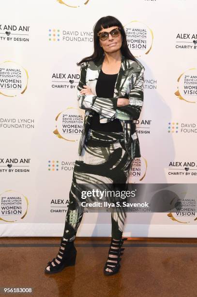 Norma Kamali attends the David Lynch Foundation Women Of Vision Luncheon on May 8, 2018 in New York City.