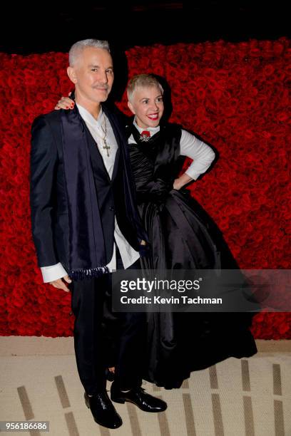 Baz Luhrman and Catherine Martin attend the Heavenly Bodies: Fashion & The Catholic Imagination Costume Institute Gala at The Metropolitan Museum of...