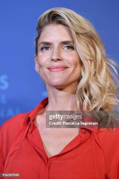 Alice Taglioni arrives at the Gala dinner during the 71st annual Cannes Film Festival at Palais des Festivals on May 8, 2018 in Cannes, France.