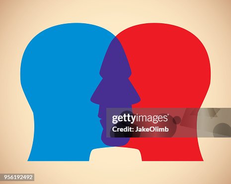 Men Faces Overlapping Men Faces Overlapping
