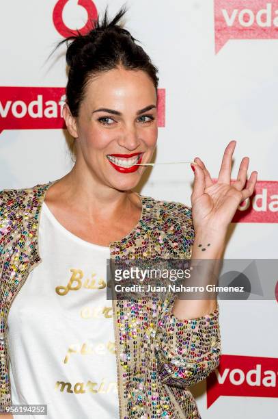 Nerea Garmendia attends Pablo Lopez concert at La Riviera on May 8, 2018 in Madrid, Spain.