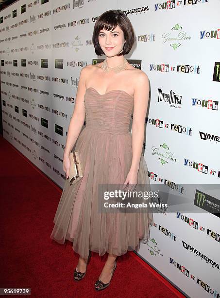 Actress Mary Elisabeth Winstead attends the premiere of 'Youth in Revolt' at Mann Chinese 6 on January 6, 2010 in Los Angeles, California.