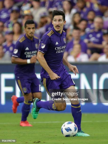 Sacha Kljestan of Orlando City during the match between Orlando City v Real Salt Lake on May 6, 2018