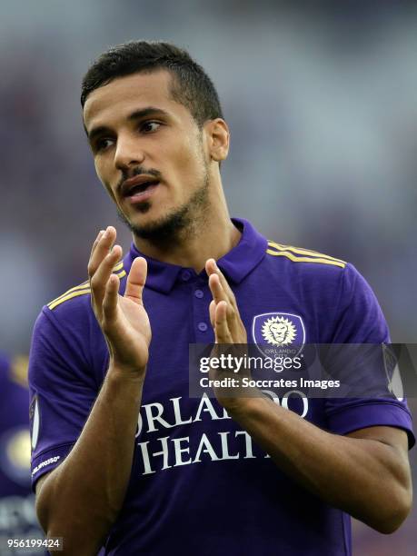 Mohamed El Munir of Orlando City during the match between Orlando City v Real Salt Lake on May 6, 2018