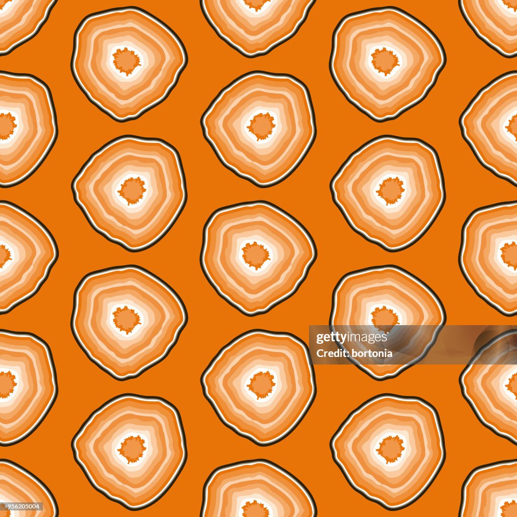 Oranje Geode patroon