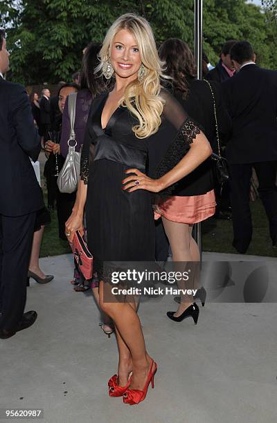 Kate James attends the annual Summer Party at the Serpentine Gallery on July 9, 2009 in London, England.