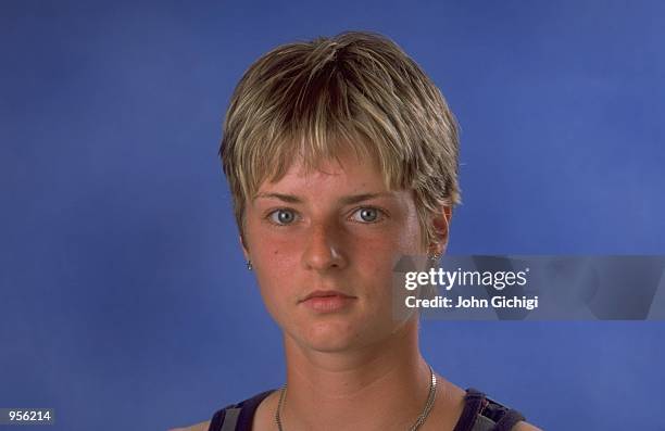 Portrait of WTA player Martina Sucha of Slovakia. \ Mandatory Credit: John Gichigi /Allsport
