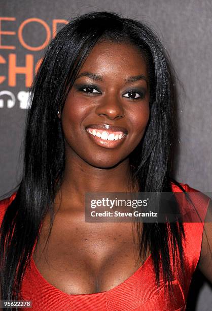 Actress Camile Winbush arrives at the People's Choice Awards 2010 held at Nokia Theatre L.A. Live on January 6, 2010 in Los Angeles, California.